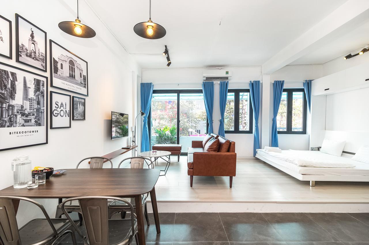 مدينة هوشي منه Scandinavian Apartment With Balcony In Bui Vien المظهر الخارجي الصورة