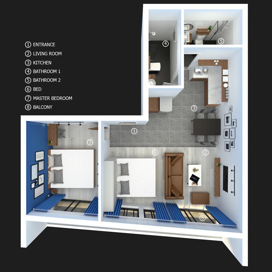 مدينة هوشي منه Scandinavian Apartment With Balcony In Bui Vien المظهر الخارجي الصورة